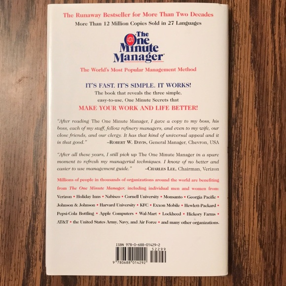 The One Minute Manager - Picture 4 of 4